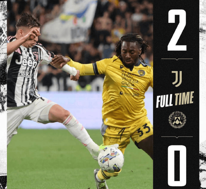 包含尤文图斯大胜乌迪内斯，延续不败战绩的词条