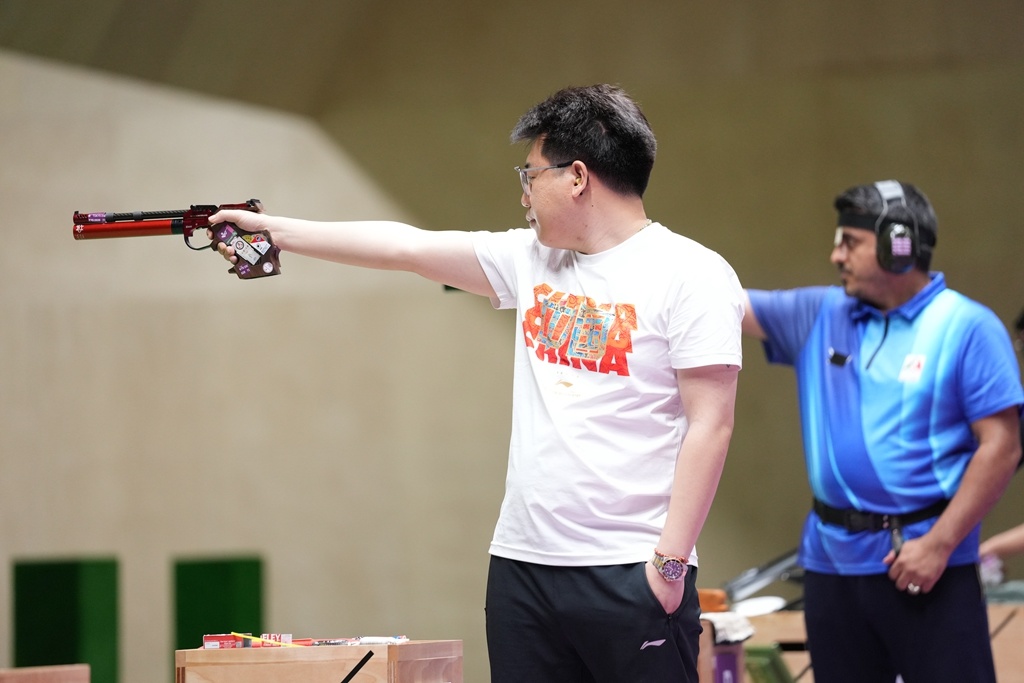 瑞士射击选手表现稳定，夺得奖牌