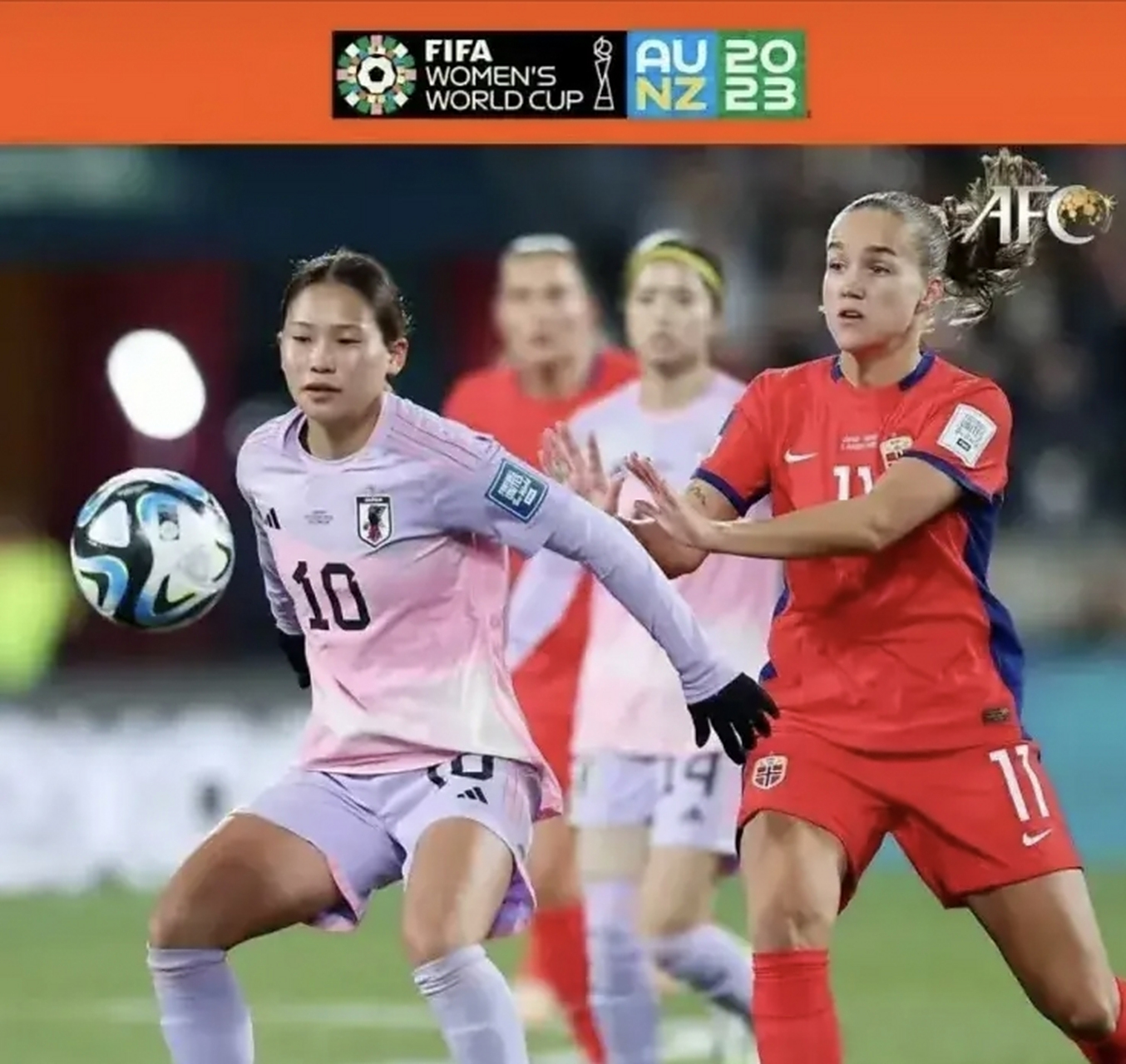 挪威女足强势晋级世界杯八强